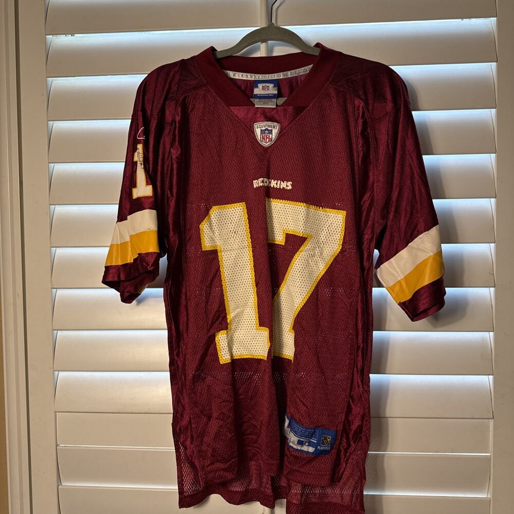 Washington Redskins Jason Campbell #17 Red Reebok Football Jersey Size S